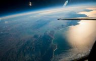 Hình ảnh Trái Đất được máy bay do thám Mỹ chụp từ rìa vũ trụ