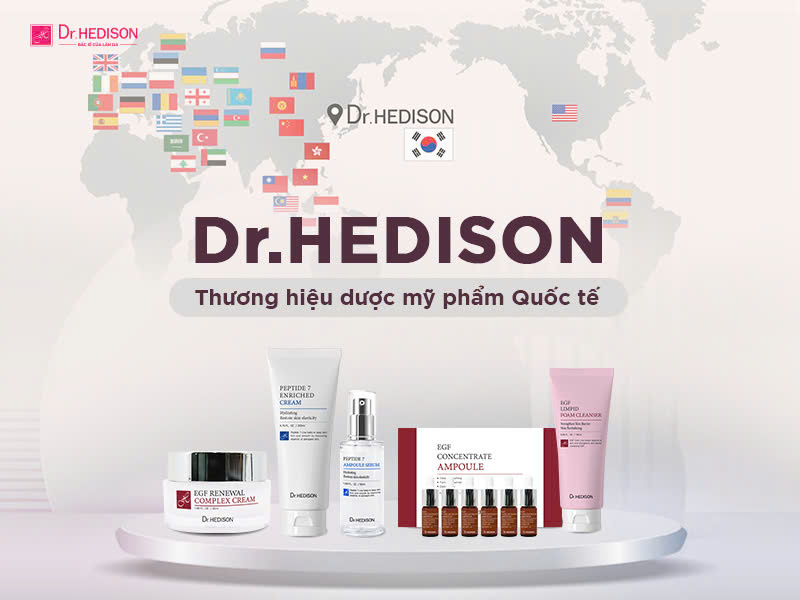 Đánh giá dược mỹ phẩm Hàn Quốc Dr.HEDISON: Có thật sự tốt như lời đồn?