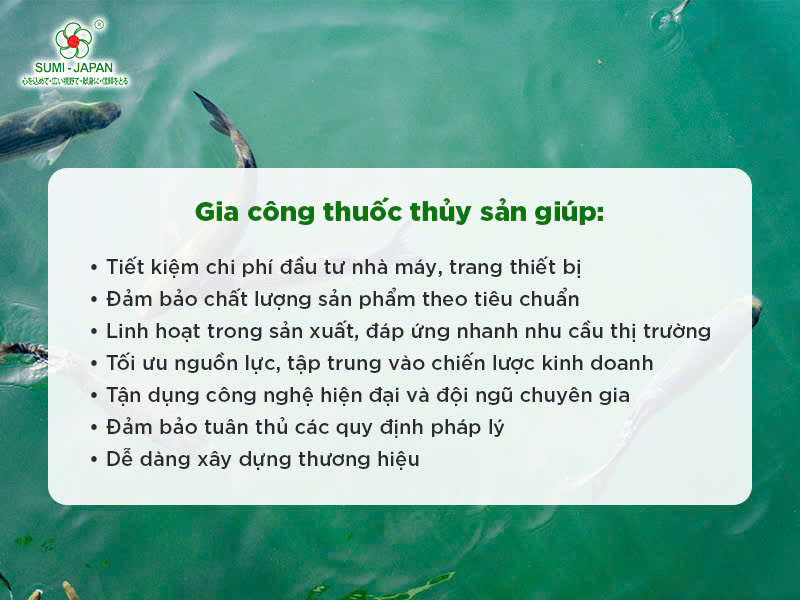 gia công thuốc thủy sản